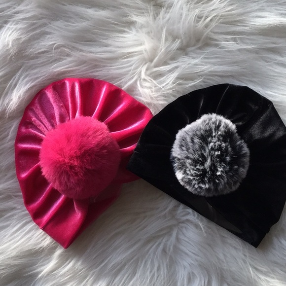 Pom Baby Turban Set - Picture 2 of 7